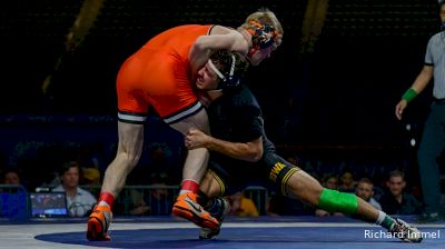 174 lbs Match - Dustin Plott, Oklahoma State vs Michael Kemerer, Iowa