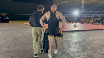 Watch Alex Marinelli Walk Off The Mat At Globe Life Field