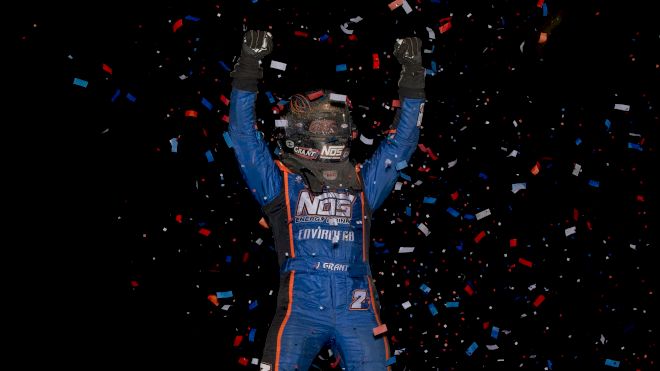 Justin Grant Strikes Again With USAC Midgets In Ocala