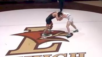 197 - lbs Luke Stout, Princeton vs JT Davis, Lehigh