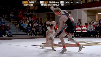 141 - lbs Connor McGonagle, Lehigh vs Danny Coles, Princeton