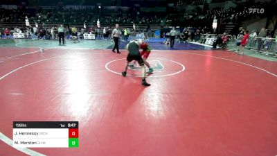 136 lbs Round Of 32 - Jayden Hennessy, Orchard South WC vs Michael Marston, Olympic