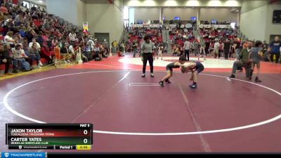 55 lbs Cons. Round 3 - Jaxon Taylor, Tuscaloosa Takedown Titans vs Carter Yates, Ironclad Wrestling Club