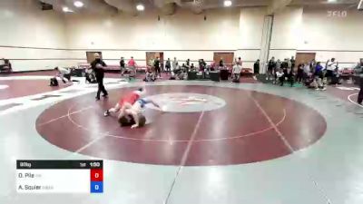 80 kg Cons 8 #2 - Dylan Pile, Bay Area Dragons Wrestling Center vs Aidan Squier, Connecticut