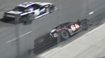 James Storey Rides Frontstretch Wall At New Smyrna