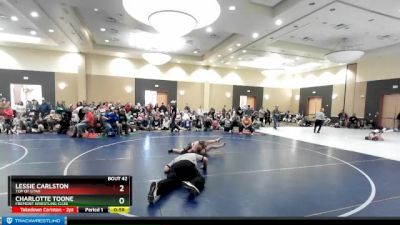 110+ Cons. Semi - Lessie Carlston, Top Of Utah vs Charlotte Toone, Fremont Wrestling Club