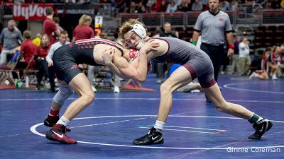 3A-120 lbs Semifinal - Cale Seaton, Iowa City, City High vs Trever Anderson, Ankeny