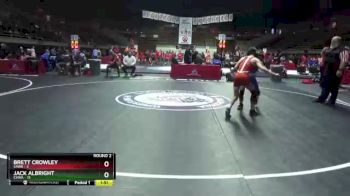 106 lbs Round 2 (4 Team) - Brett Crowley, SAWA vs Jack Albright, CVWA