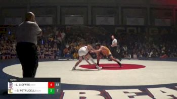 132 lbs Dual - G PETRUCELLI vs L GIOFFRE