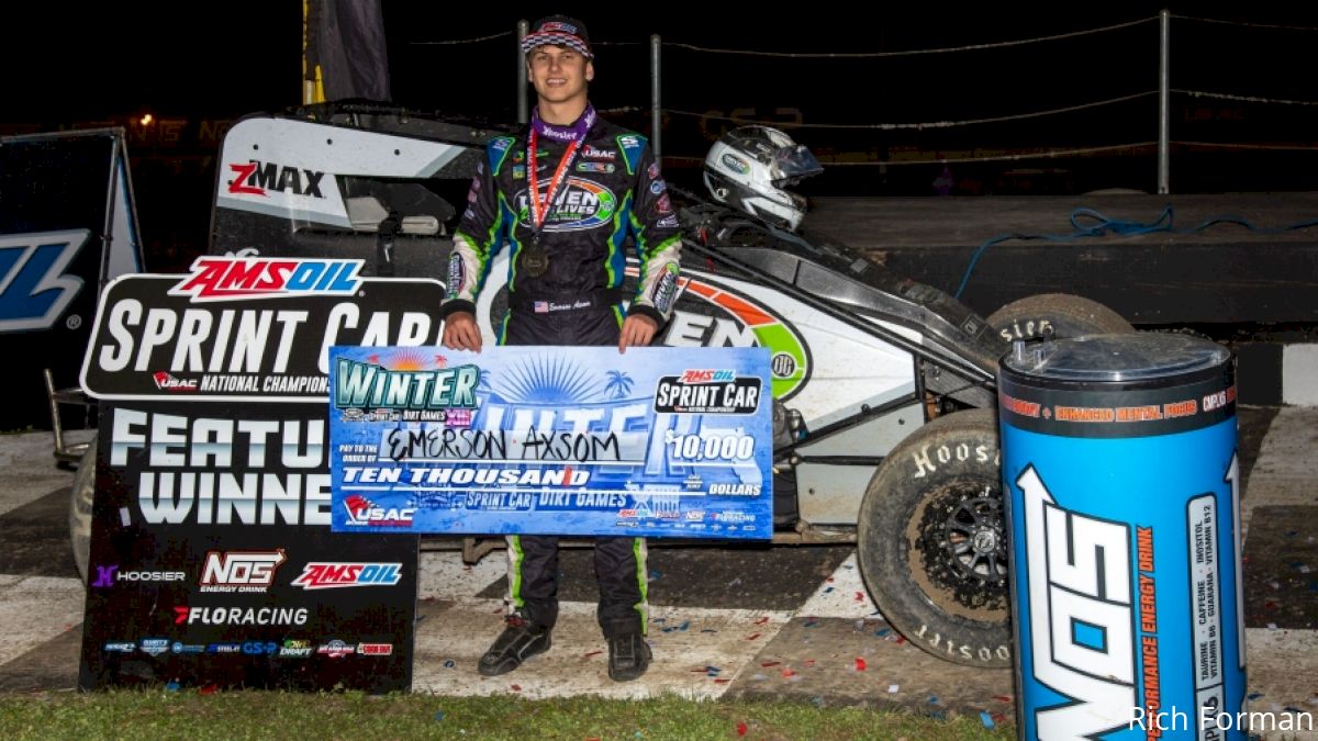 Emerson Axsom Proves He's No Fluke At Bubba Raceway Park