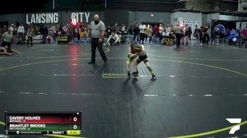 47 lbs Round 1 (4 Team) - Brantley Brooks, Mat Psychos vs Zavery Holmes, Bad Bass