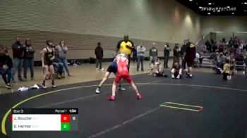 72 lbs Round 2 (4 Team) - Jaxson Boucher, Michigan Mutts vs Dakota Harmer, Team Gotcha