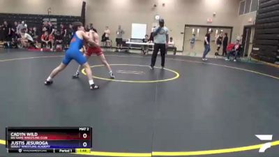 132 lbs Semifinal - Cadyn Wild, Big Game Wrestling Club vs Justis Jesuroga, Sebolt Wrestling Academy