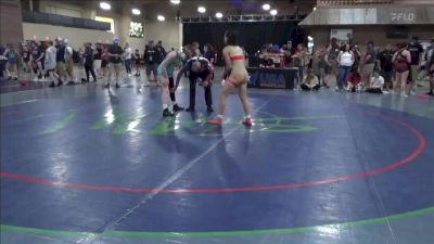 127 lbs Cons 8 #1 - Sarah Conner, Lake Highlands Club Wrestling vs Sophie Grunhuvd, Mine Yard Dogs Wrestling Club