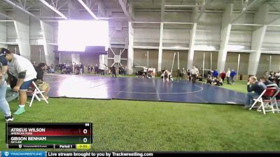 98 lbs Cons. Round 4 - Gibson Benham, Skyline vs Atreus Wilson, American Fork