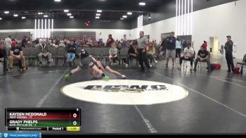 105 lbs Round 1 (8 Team) - Kayden McDonald, West Virginia vs Grady Phelps, Elite Ath Club WE