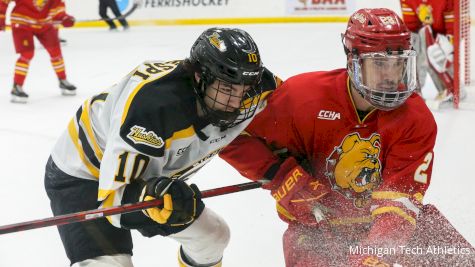 CCHA Playoffs Preview: No. 7 Ferris State Vs. No. 2 Michigan Tech