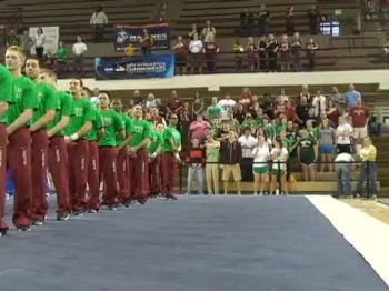 Oklahoma Sophomore, Raymond White, Sings the National Anthem on Senior Night