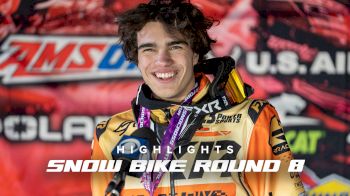 Highlights: USAF Snocross National Round 8 Snow Bike Moto 2