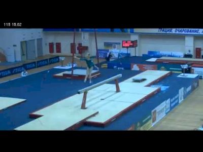 Ksenia Afanasyeva - Beam - Russian Championships, 3/21/2012