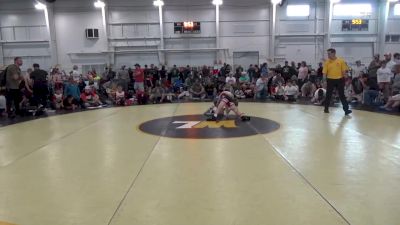 85 lbs Round 3 - James Danko, Backyard Brawlers vs Landon Cunningham, 84 Athletes (VA)