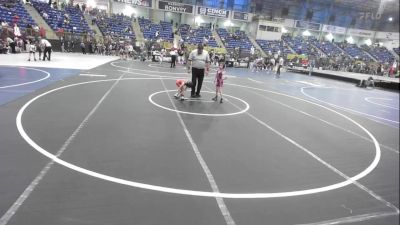 43 lbs Consolation - Aubrey Smith, Montrose Elite vs Cruz Montez, Steel City Reloaded