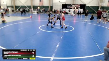 94-104 lbs Round 5 - Carlie McKibbin, Bayard vs Taelynn Robinson, Yuma