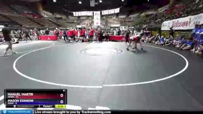 126 lbs Round 1 (16 Team) - Manuel Martir, MDWA vs Mason Evanow, REWA