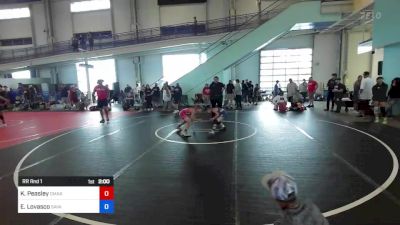 65 kg Rr Rnd 1 - Knox Peasley, Omak Wrecking Crew Wrestling vs Eli Lovasco, Savage House WC