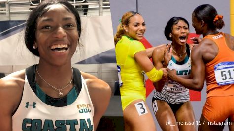 Unknown (Now Known!) Melissa Jefferson Wins The NCAA 60m