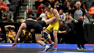 165 lb Quarterfinal, Cam Amine, Michigan vs Alex Marinelli, Iowa