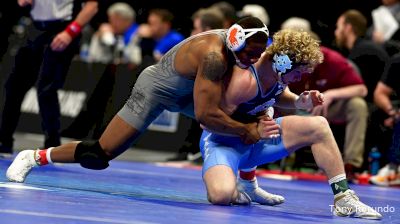 174 lb Quarterfinal, Mekhi Lewis, Virginia Tech vs Clay Lautt, North Carolina