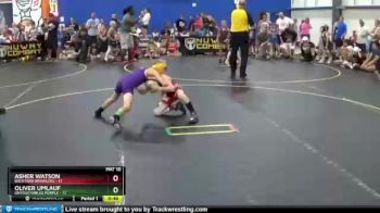 53 lbs Semis & 1st Wrestleback (8 Team) - Asher Watson, Backyard Brawlers vs Oliver Umlauf, Untouchables Purple