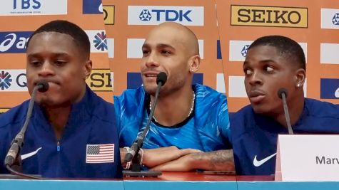 Marcell Jacobs, Christian Coleman, Marvin Bracy React To Wild 60m Final