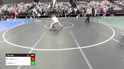 108-H lbs Round Of 16 - Michael Lamb, Haddonfield vs Christopher Kulb, Centurion