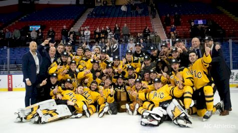 Atlantic Hockey Recap: AIC Wins Championship, Heads To National Tournament