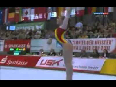 Diana Chelaru - FX EF - Cottbus 2012 - 1st place