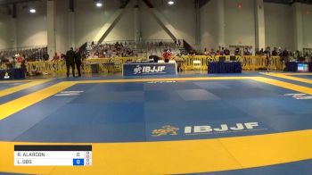 RICHARD ALARCON vs LUCAS DOS SANTOS PINHEIRO 2019 American National IBJJF Jiu-Jitsu Championship