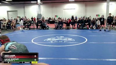 68 lbs Round 1 (8 Team) - Jack Lauer, Dragon United vs Lucas Huntley, Mat Warriors