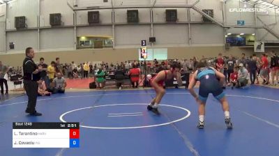 79 kg Consi Of 8 #1 - Leonardo Tarantino, Harvard vs Jacob Covaciu, Indiana