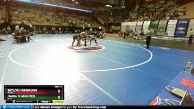 140 Class 2 lbs Quarterfinal - Maria Slaughter, Holt vs Taylor Heimbaugh, Rolla