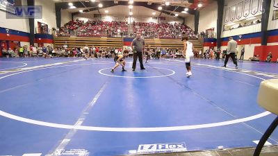 80 lbs Consi Of 8 #2 - Jonah Roberts, Tulsa Blue T Panthers vs Matthew Salazar, Bartlesville Wrestling Club