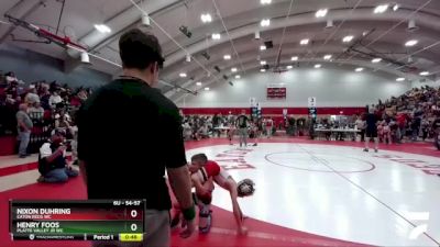 54-57 lbs Round 2 - Henry Foos, Platte Valley Jr WC vs Nixon Duhring, Eaton Reds WC