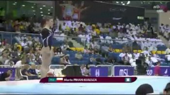 Marta Pihan-Kuleza Doha FX EF, 5th place