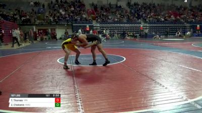 197 lbs Round of 16 - Taylor Thomas, Virginia Military Institute vs Zack Chakonis, Northwestern