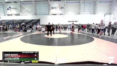 170 lbs Cons. Round 4 - Jaxon Backus, Anarchy Wrestling Club vs Cayden Carter, Malone Wrestling Club