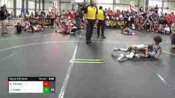 52 lbs Round 4 (6 Team) - Jacob Graber, The Funky Singlets Yellow vs Zachary Toomey, Steel Valley Pscychos