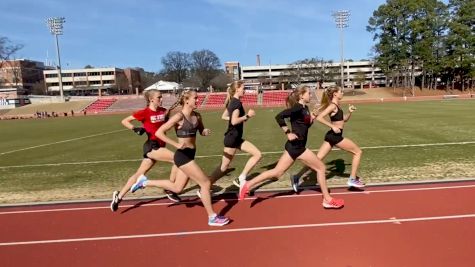 Workout Wednesday: NC State Women 5x800, 2x400/200/200