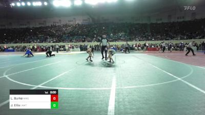 80 lbs Round Of 32 - Logan Burke, Westmoore vs Jacobi Ellis, Lawton, MacArthur Ok