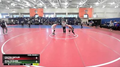 174 lbs Cons. Round 2 - Ryan Mcguire, New Jersey City University vs Colton Gietler, Pitt-Bradford